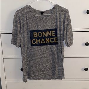 J.Crew Bonne Chance tee